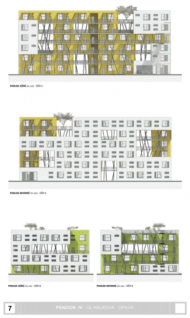 Pension for Seniors in Opava - selection of unappreciated projects - Competition proposal No. 92 - foto: kolektiv RH-ARCH