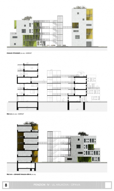 Pension for Seniors in Opava - selection of unappreciated projects - Competition Proposal No. 92 - foto: kolektiv RH-ARCH