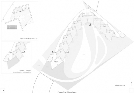 Pension for Seniors in Opava - selection of unappreciated projects - Competition proposal no. 16 - foto: MASPARTI - Ing. arch. Pavel Martinka, MSc. Ondřej Spusta