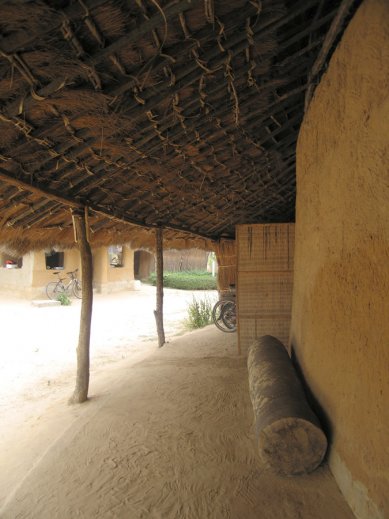 House of the impluvium, multi-storey house and architectural forms in&nbspCasamance - Object 5: ECO CAMPSITE, house with impluvium - foto: Pavel Nasadil, 2012