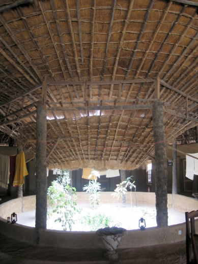 House of the impluvium, multi-storey house and architectural forms in&nbspCasamance - Object 5: ECO CAMP, house with impluvium - foto: Pavel Nasadil, 2012