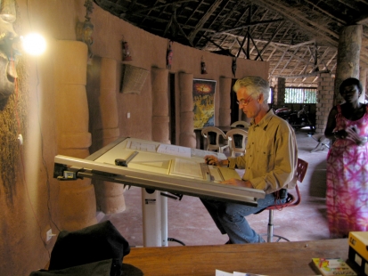 House of the impluvium, multi-storey house and architectural forms in&nbspCasamance - Object 6: Aljowe, case in impluvium - foto: Pavel Nasadil, 2012