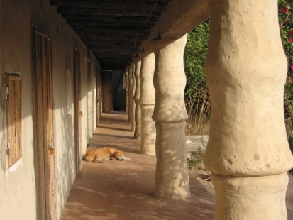 House of the impluvium, multi-storey house and architectural forms in&nbspCasamance - Object 8: VILLAGE CAMP, multi-story building - foto: Pavel Nasadil, 2012