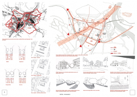 Revitalization of Podmokly in Děčín - competition results - 1. price