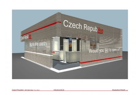 New exhibitions of the CzechTourism agency - competition results - foto: 2. cena: Rada Architekti s.r.o. 