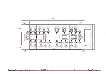 New exhibitions of the CzechTourism agency - competition results - foto: 2. cena: Rada Architekti s.r.o. 