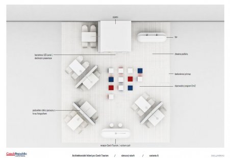 New exhibitions of the CzechTourism agency - competition results - foto: 3. cena: Artěl, spol. s.r.o.