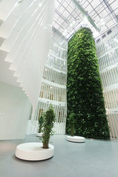 Vertical gardens - KKCG Company Headquarters