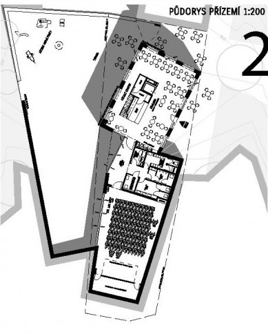 Community Center Hloubětínská 55 - competition results - Reward – proposal no. 28 - foto: Ing. arch. Ondřej Dvořák, Ph.D., Ing. arch. Jiří Matys – Praha / Česká republika