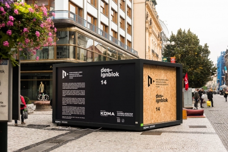 Containers revive public space in Prague at Designblok