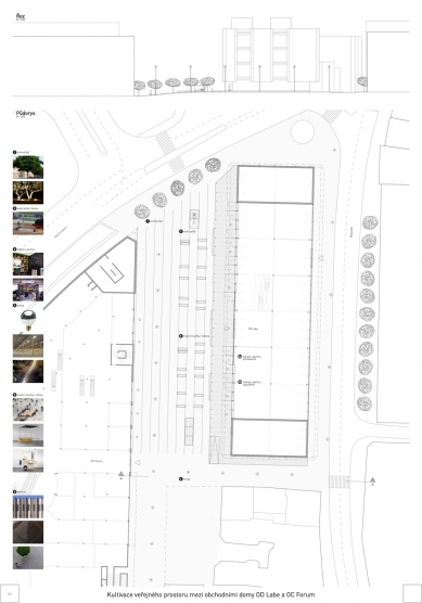 Cultivation of Public Space in Ústí nad Labem - Competition Results - <translation>Reward</translation> - foto: Ing. arch. Martin Vlnas, Bc. Martin Duba, Bc. Tereza Komárková 