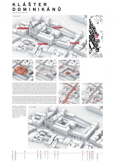 VIII. Bohuslav Fuchs Award - winning projects - <translation>Dominican Monastery</translation> - foto: Bc. Jan Kubát, Bc. Markéta Strnková