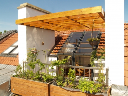 House like a convertible – including electric control - Broken sliding roof doors Solara PERSPEKTIV in Prague