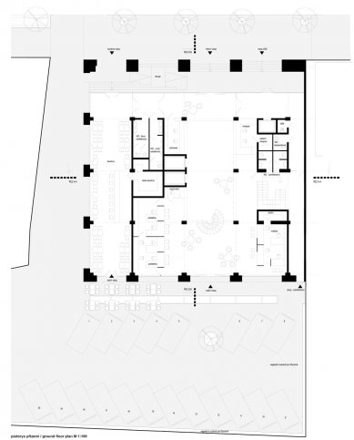 New Town Hall for Prague 7 - competition results - 1st place - foto: Atelier bod architekti s. r. o.