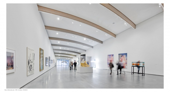 The beauty of monolithic ceilings - Astrup Fearnley Museum