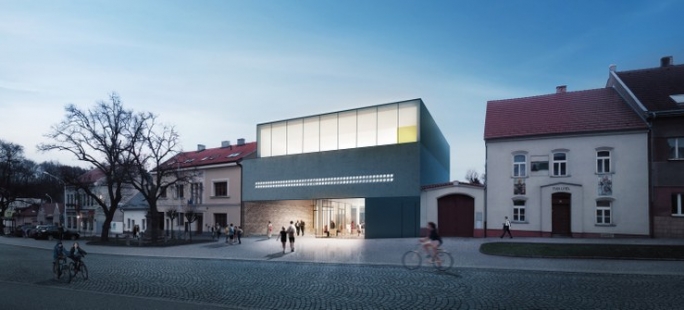 Library and Community Center in Úvaly - competition results - 3rd prize - foto: Atelier NEW HOW