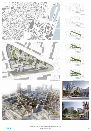 Cvernovka - results of the international architectural-urban competition - Proposal No. 4 - foto: Architektonická kancelária Ľubomír Závodný