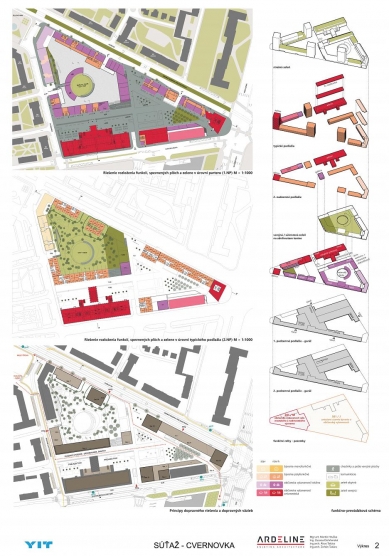 Cvernovka - results of the international architectural-urban competition - Proposal No. 8 - foto: Ardeline