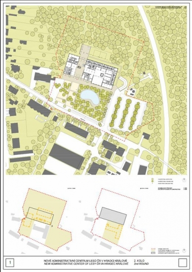 New Administrative Center of Czech Forests - Competition Results - Reward - foto: CUBOID ARCHITEKTI s. r. o.