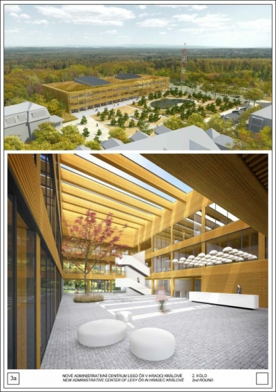 New Administrative Center of Czech Forests - Competition Results - Reward - foto: CUBOID ARCHITEKTI s. r. o.