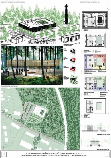 New Administrative Center of Czech Forests - Competition Results - Extra reward - foto: Anne-Sereine Tremblay, Bartosz Michal Haladus 