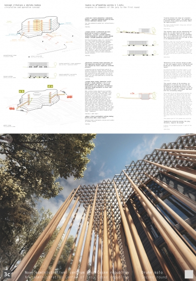 New Administrative Center of Czech Forests - Competition Results - 3rd prize - foto: DAM architekti s. r. o.