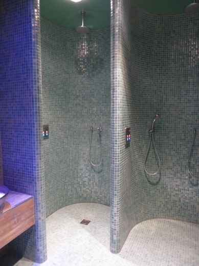 Utilization of mosaics in pools and wellness - Wellness at the Jurášek Guesthouse