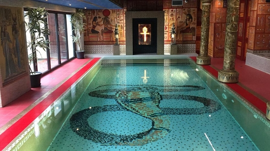 Utilization of mosaics in pools and wellness - Antique Baths in Plzeň