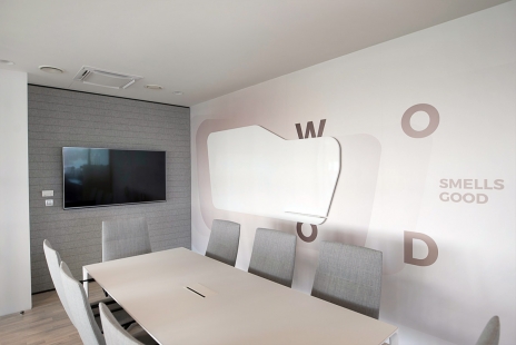 Corporate interiors with added value