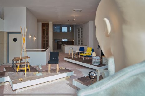 Studio KOGAA transformed the Brno functionalist hotel Avion into a venue for the design festival - foto: BoysPlayNice, www.boysplaynice.com