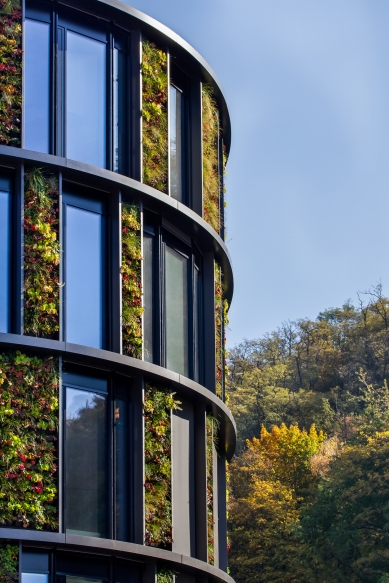 The largest vertical garden in Central Europe is the new, futuristic building AFI Karlín - foto: Kateřina Němcová | www.katerinanemcova.com