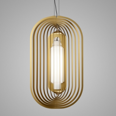 Delta Light introduced three collections of decorative lighting with delicate lines and glass