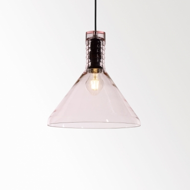 Delta Light introduced three collections of decorative lighting with delicate lines and glass