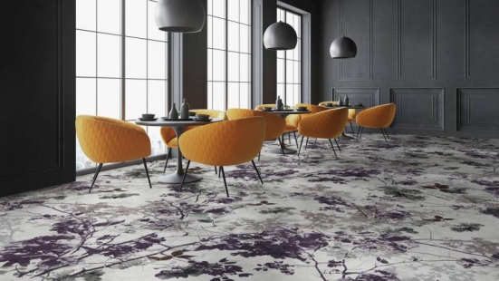 New collection of designer rugs with striking graphics