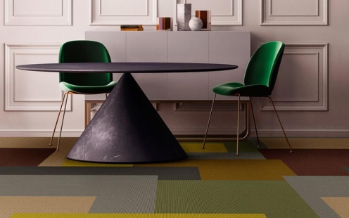 New collection of designer rugs with striking graphics