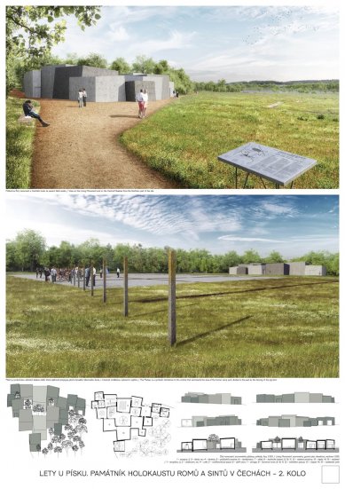 The Holocaust Memorial of Roma and Sinti in Bohemia - competition results - 2nd price