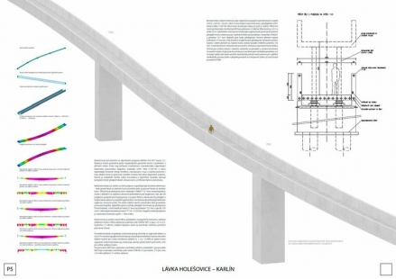 Lávka Holešovice - Karlín - výsledky soutěže - 1. místo - foto: Ing.arch. Marek Blank, Ingarch. MgA. Petr Tej, Ph.D. 