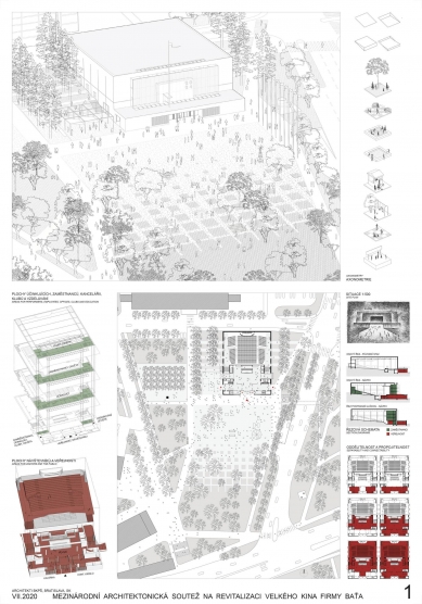 Reconstruction of the Grand Cinema in Zlín - competition results - 3rd place - foto: A B.K.P.Š 