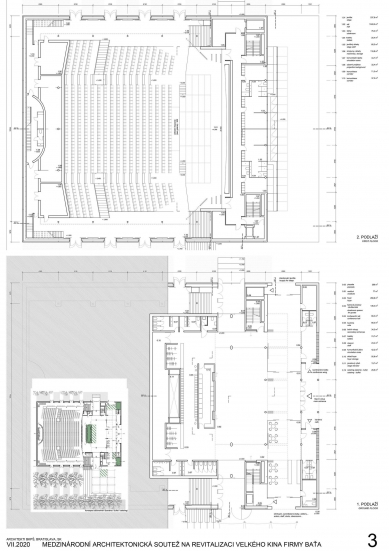 Reconstruction of the Grand Cinema in Zlín - competition results - 3rd place - foto: A B.K.P.Š 