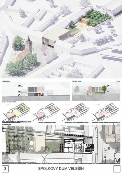 Federal House Velešín - competition results - 2nd place - foto: LINK studio s.r.o.