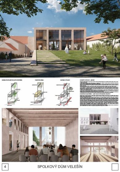 Federal House Velešín - competition results - 2nd place - foto: LINK studio s.r.o.