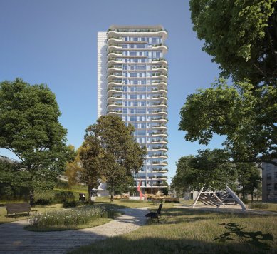 Ostrava is initiating the selection of an investment partner for the renovation of a skyscraper into an apartment building according to the design of Eva Jiřičná