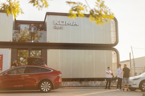 Prague KOMA RENT has a new modular headquarters