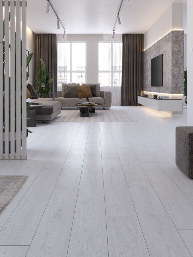 The new waterproof KPP Euphoria collection changes the perspective on laminate flooring. - Euphoria 4V - Romero Oak