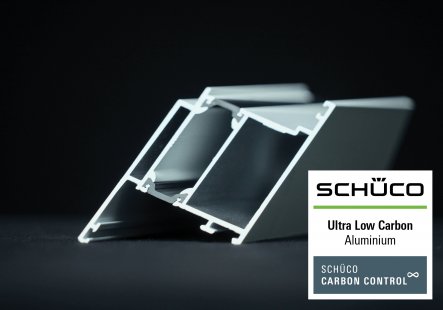 Schüco Carbon Control will contribute to the carbon neutrality of buildings - Schüco adds two new variants of aluminum profiles with significantly reduced carbon footprint to its range: Schüco Low Carbon (LC) and Schüco Ultra Low Carbon (ULC).