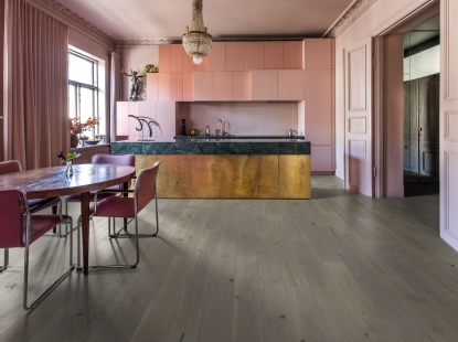 Nostalgic Kährs Beyond Retro Flooring Collection: A Colorful Flirt with Memories