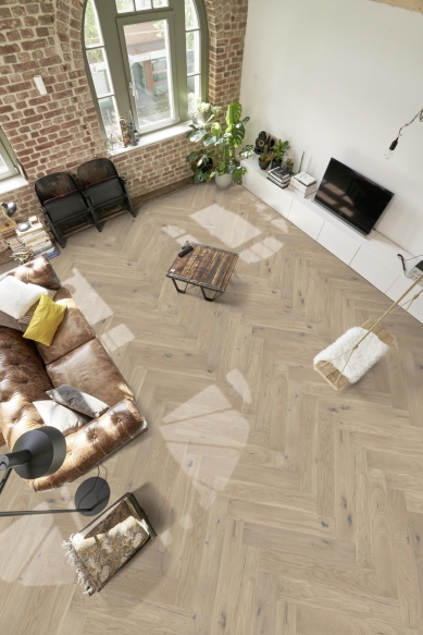 Castle collection of KPP Château Herringbone parquet: When reminiscence is a trend of the present. - KPP Chateau Herringbone APREMONT