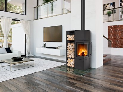 How to choose a fireplace stove that will match your project