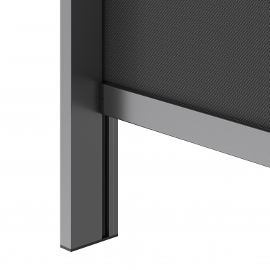 Elegance same: the Czech manufacturer of exterior shading NEVA has launched a recessed screen roller shutter